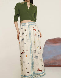 Aeropostale - Sandy Embroidered Skirt