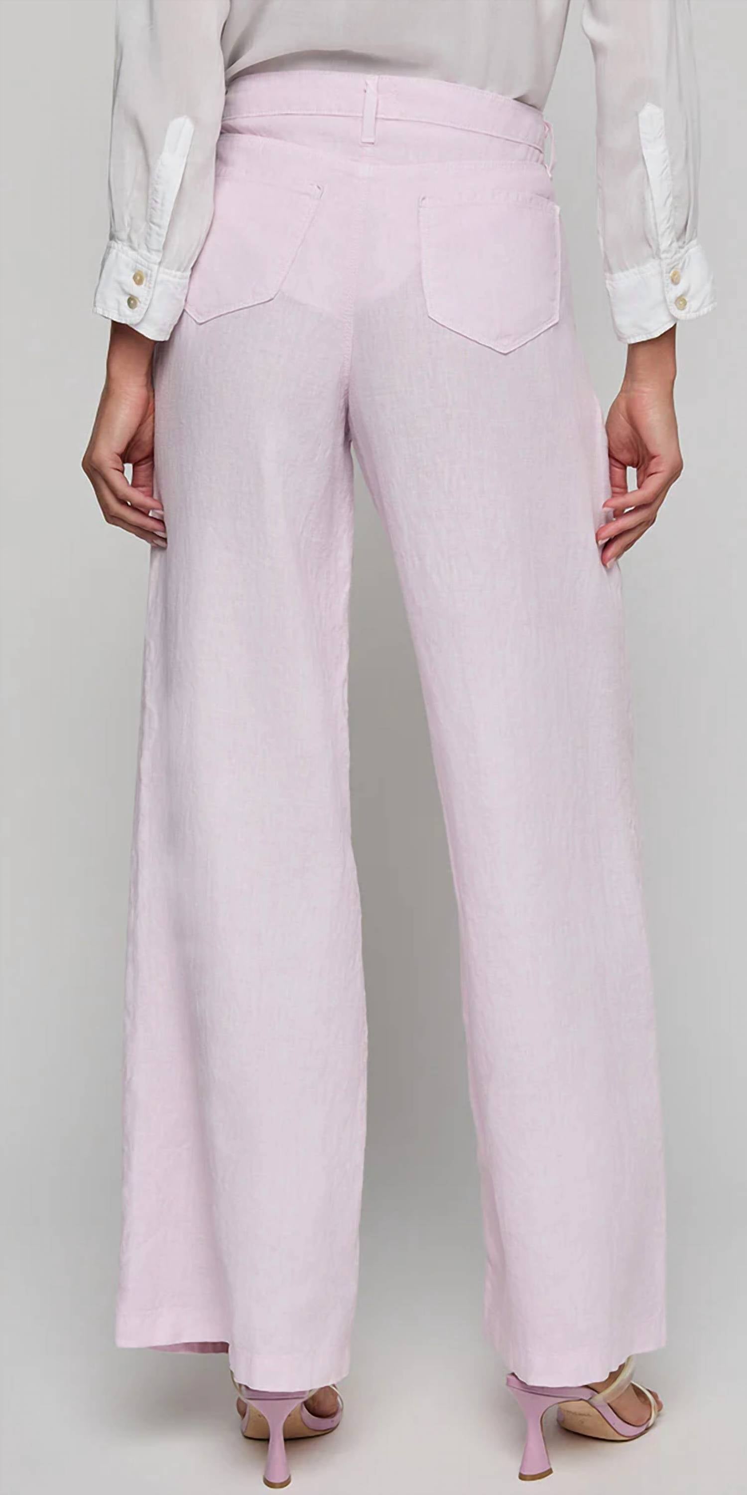 L'Agence - Amara High Rise Wide Leg Pants
