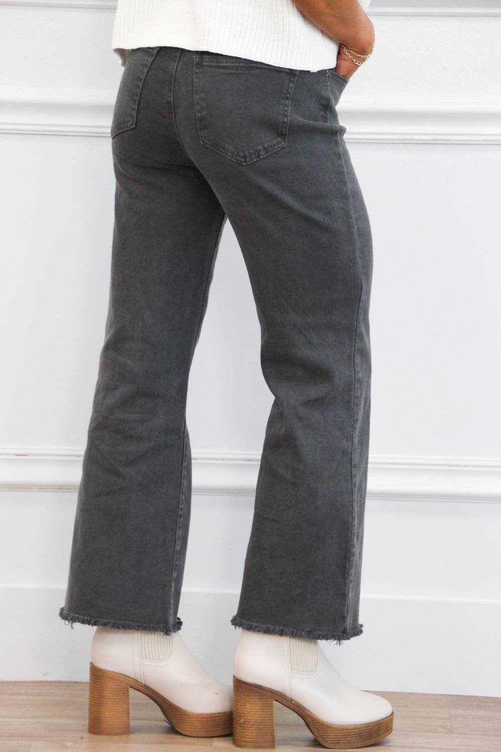 Zenana - Zuri High Waisted Bootcut Jeans