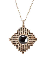 Anna Beck - Women's Gili Large Square With Black Onyx Necklace
