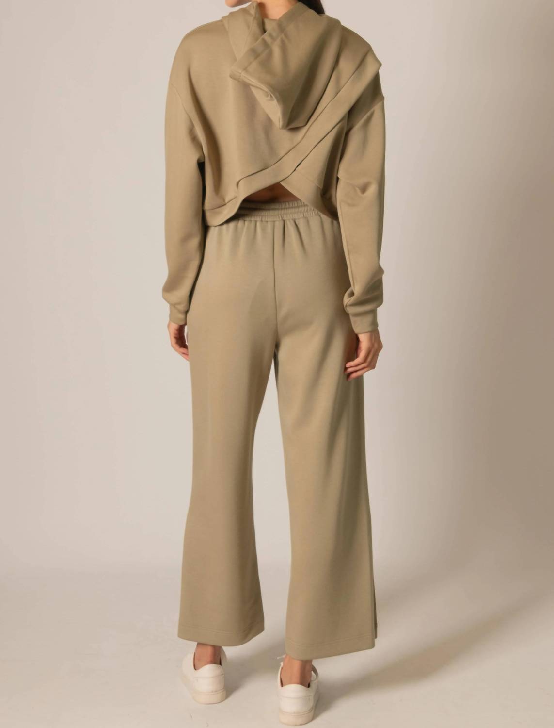 P.Cill - Butter Modal Cropped Hoodie Top
