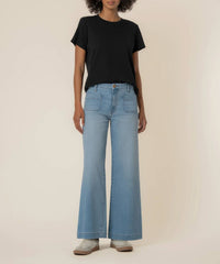 Kut From The Kloth - Meg High Rise Jeans With Patch Pockets