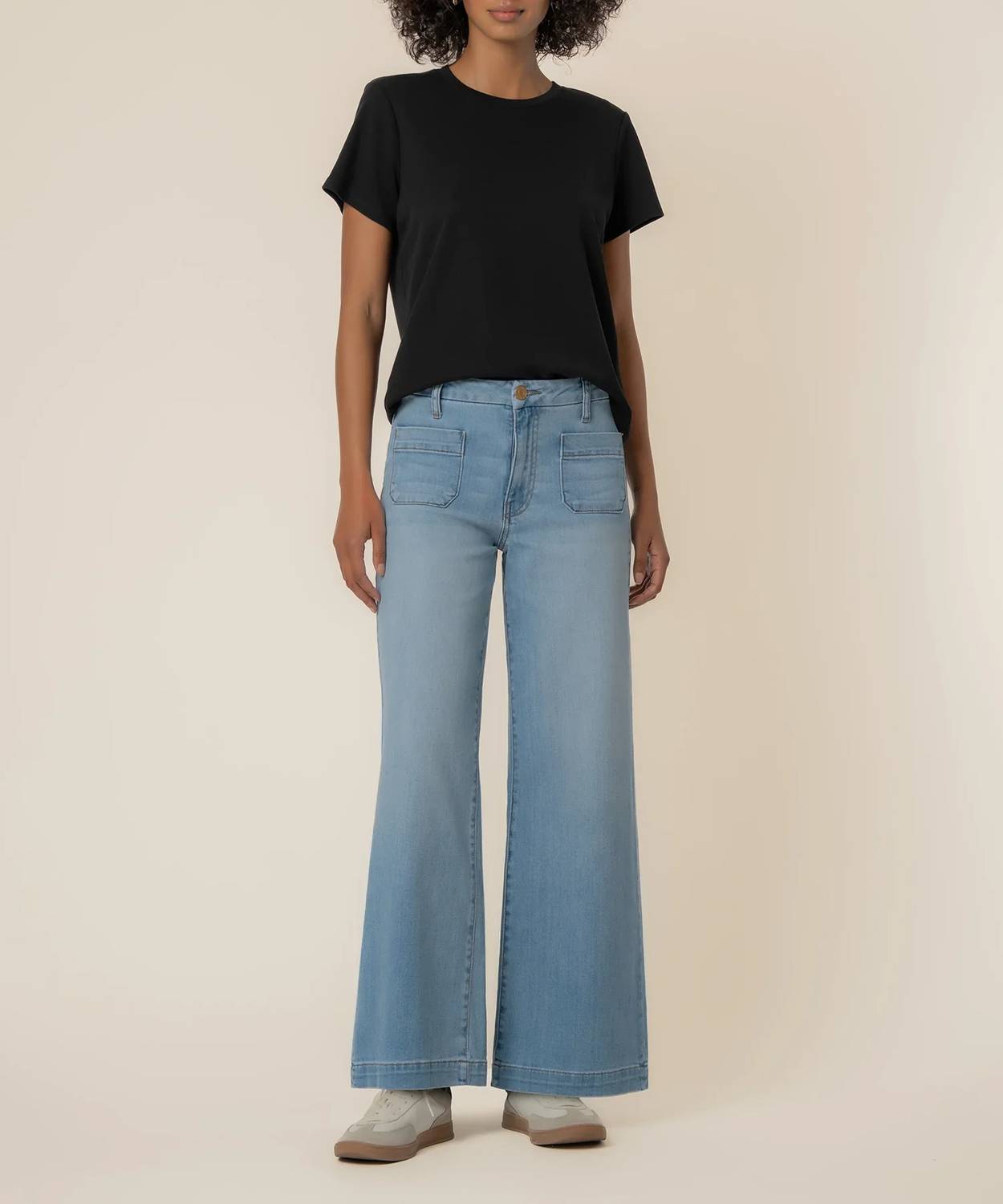 Kut From The Kloth - Meg High Rise Jeans With Patch Pockets