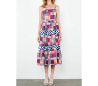 Thml - Strap Tiered Print Dress