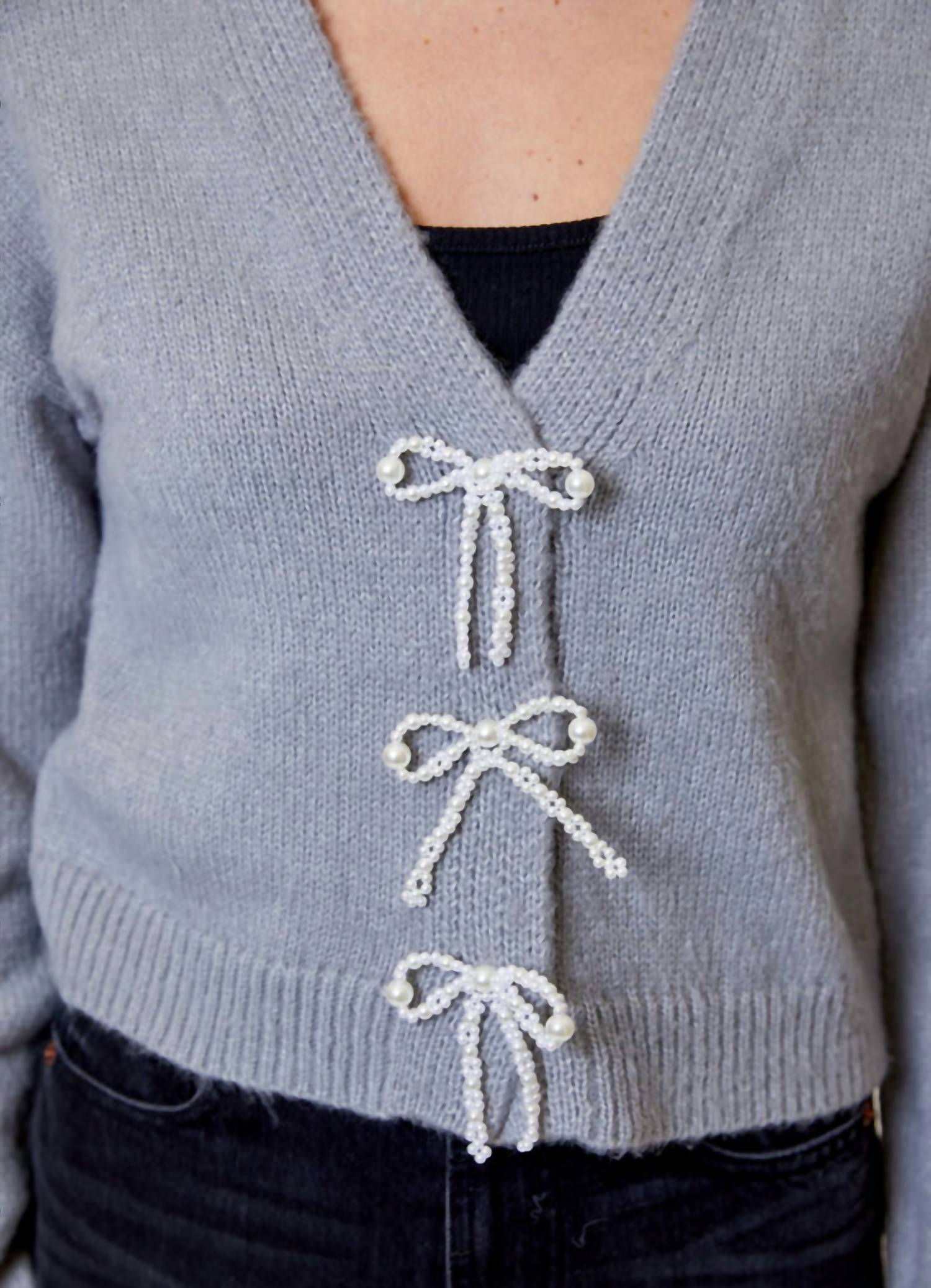 Design History - Sara Bow Sweater