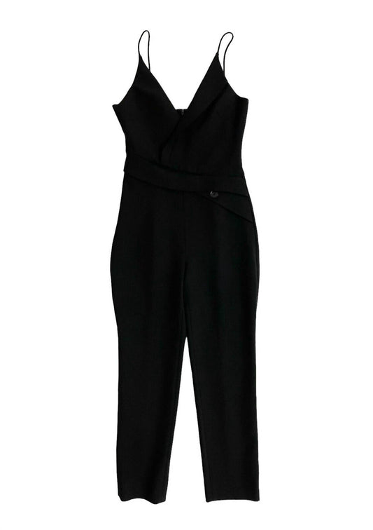 Cushnie Et Ochs - Women's V Neck Spaghetti Straps Jumpsuit