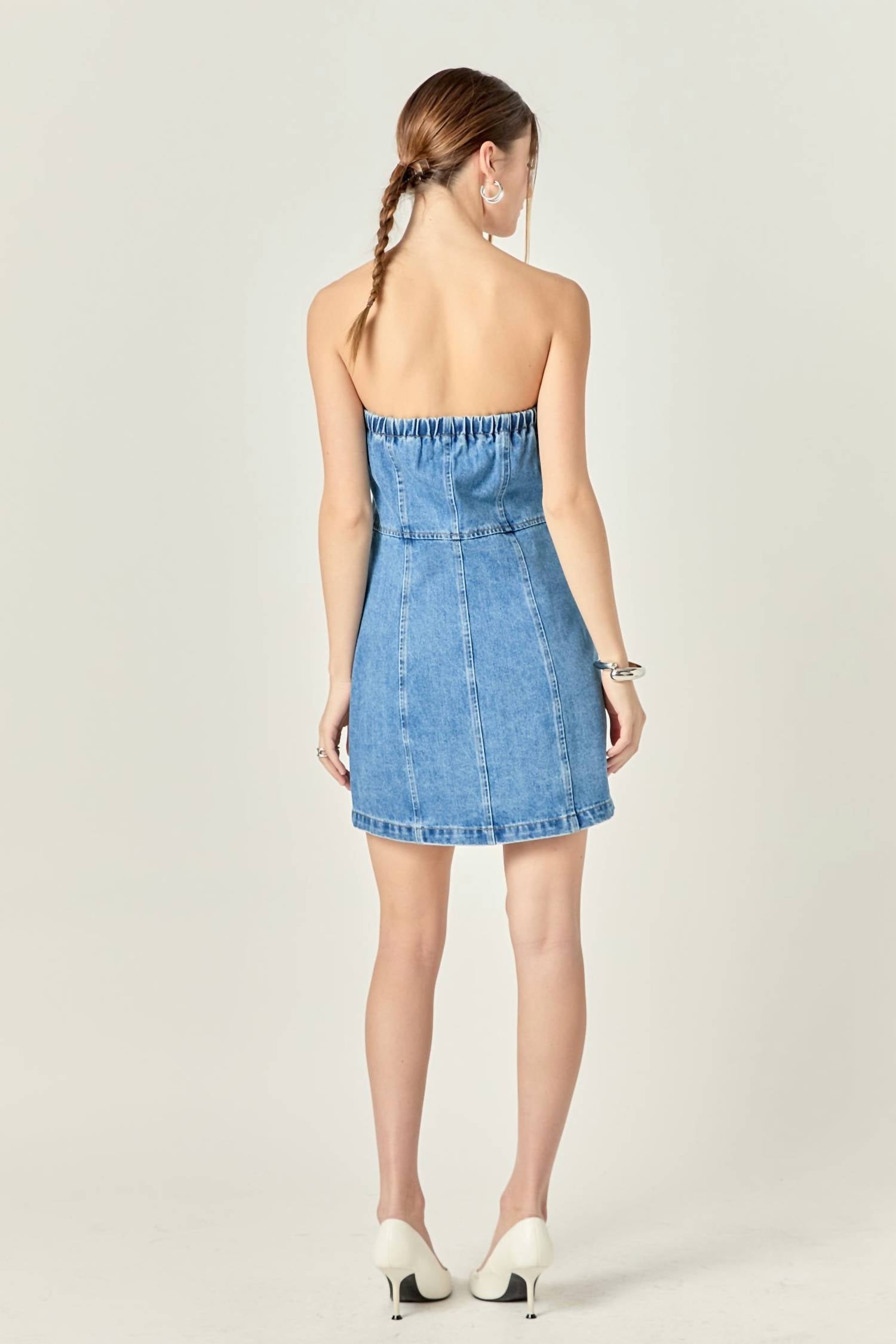 2.7 August Apparel - Tube Mini Dress
