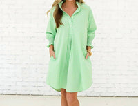 Caryn Lawn - Kimberly Opposite Gingham Mini Dress
