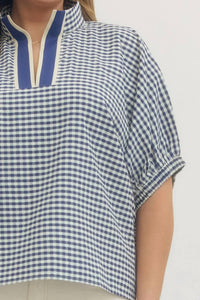 Entro - Short Sleeve Top - Plus