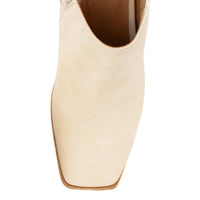YELLOWBOX Women's Millar Heeled Bootie in bone - women's shoe - view 4
