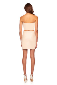 Susana Monaco - Faux Leather Mini Skirt