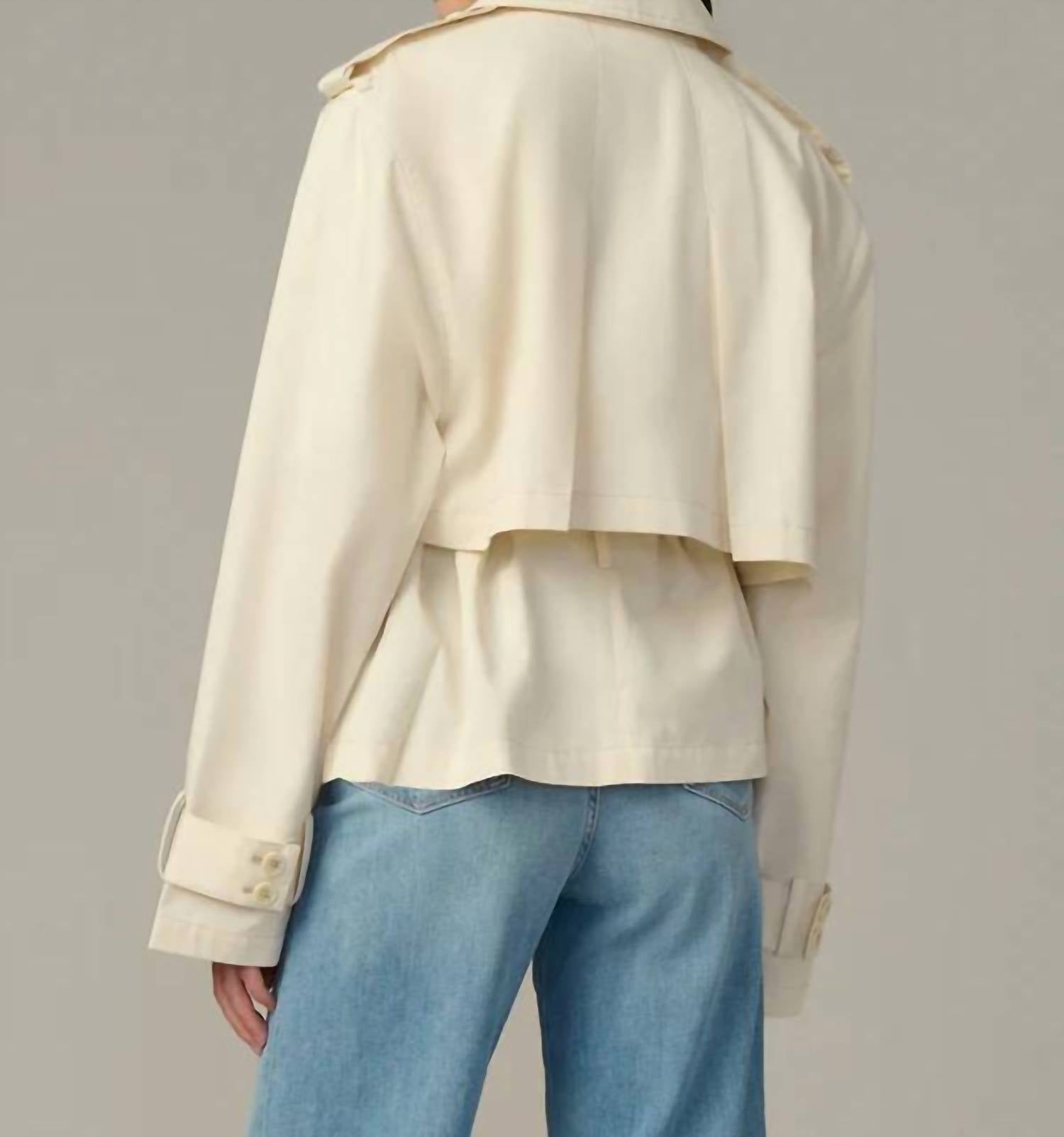 Joe'S Jeans - Liz Cropped Trench Coat
