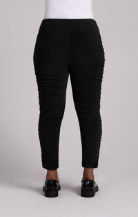 Sympli - Women's Ruched Skinny Pant