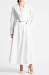 Saint Art - Flora Poplin Skirt