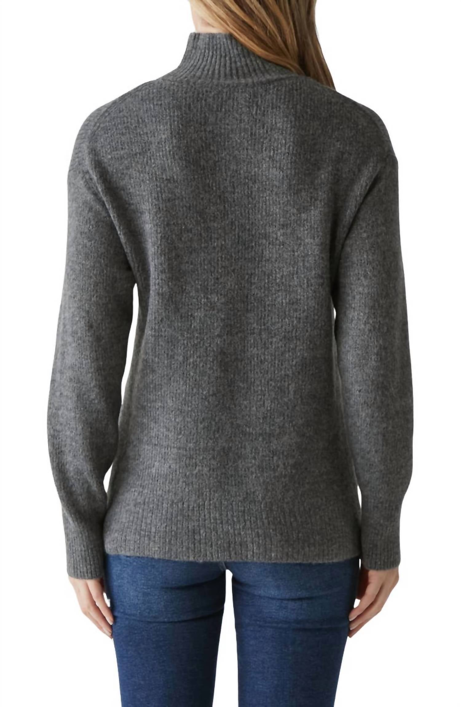 Michael Stars - ZION MOCK NECK SWEATER
