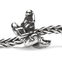 Trollbeads Women's Breakfast Bead Charm in silver - women's accessory - alternate view