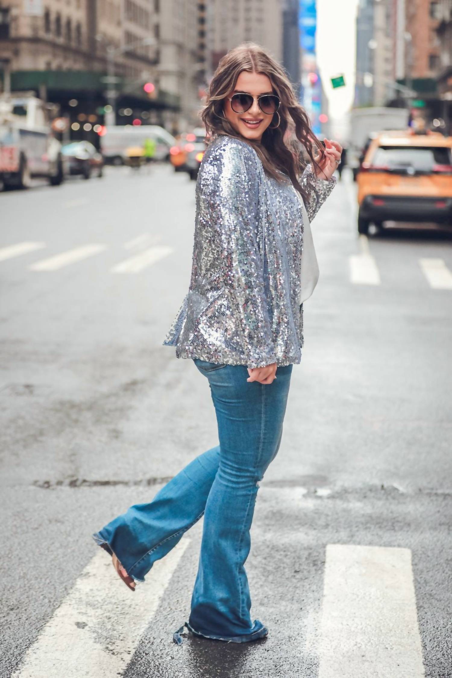 Sequin and The City Blazer