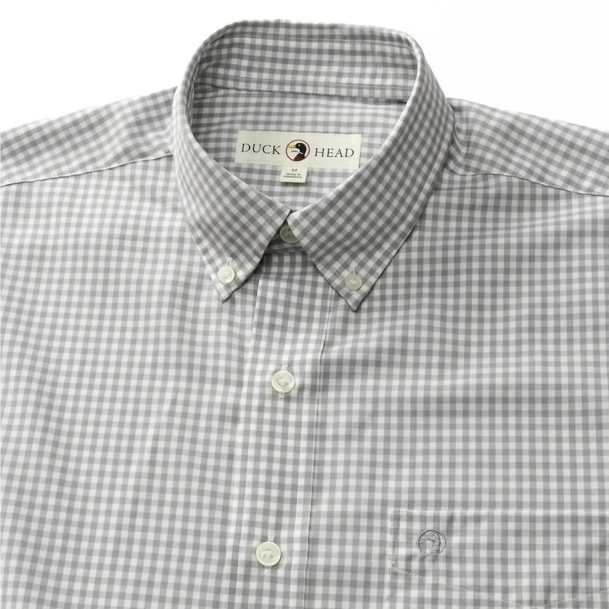 Duck Head - Men's Long Sleeves Walton Performance Gingham Shirt