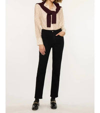 Kancan - High Rise Slim Straight Jean