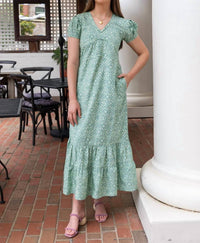 Exvoto - Poplin Meg Ankle Dress