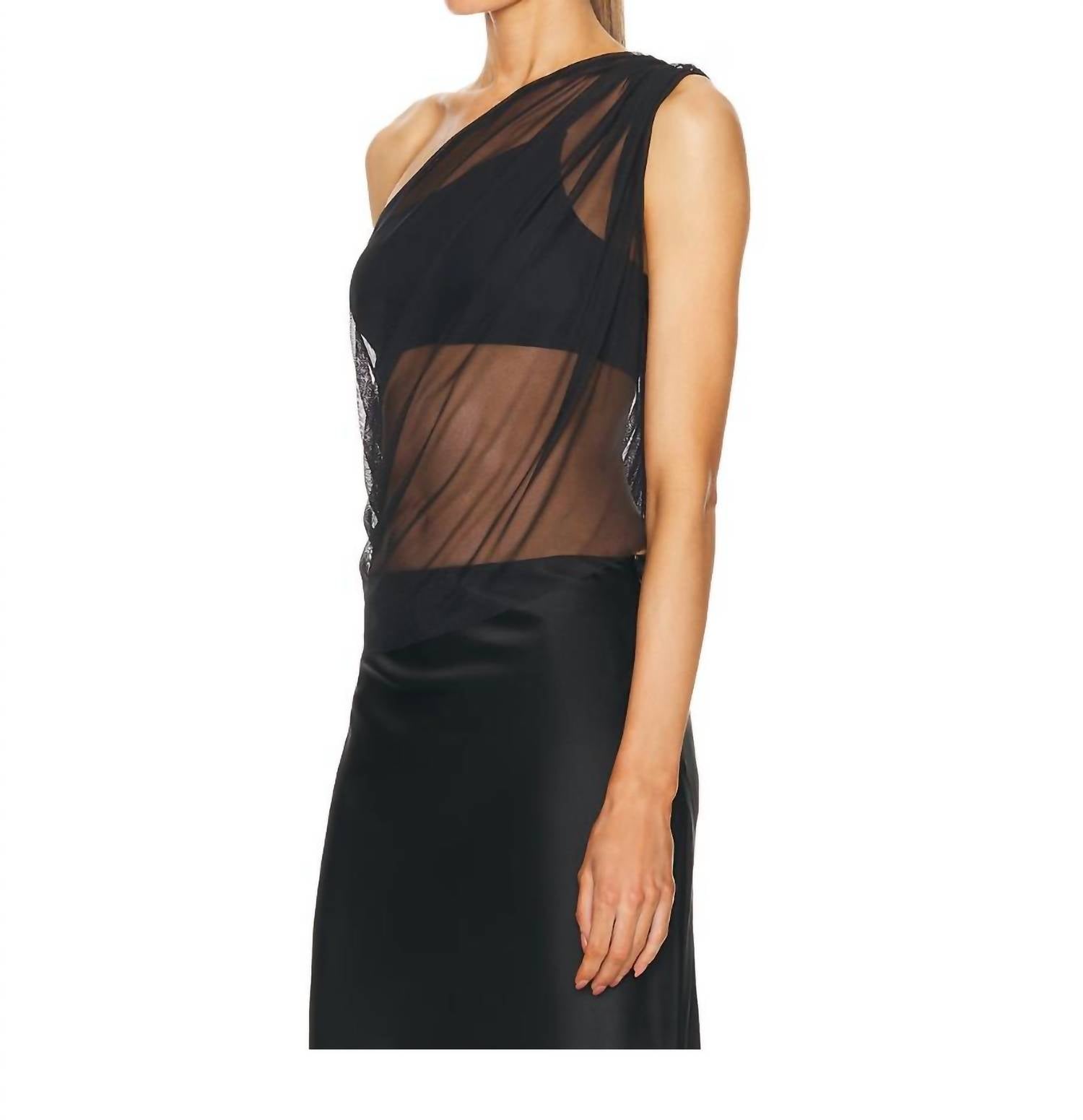 The Sei - Thyme Mesh Toga Top