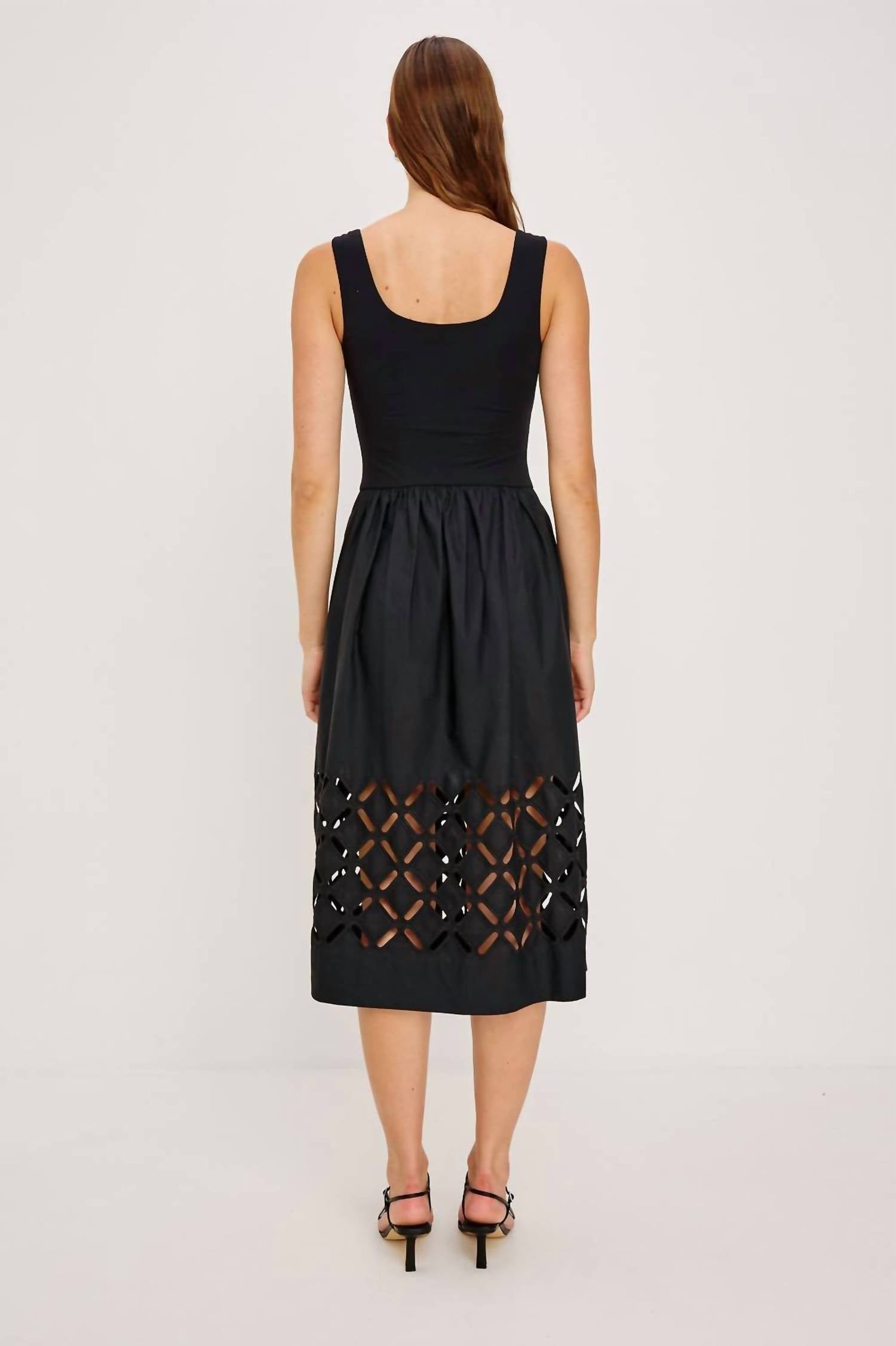 Rails - Nadya Scoop Neck Midi Dress