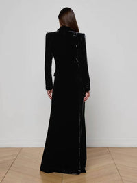 L'Agence - Stormi Maxi Tux Dress