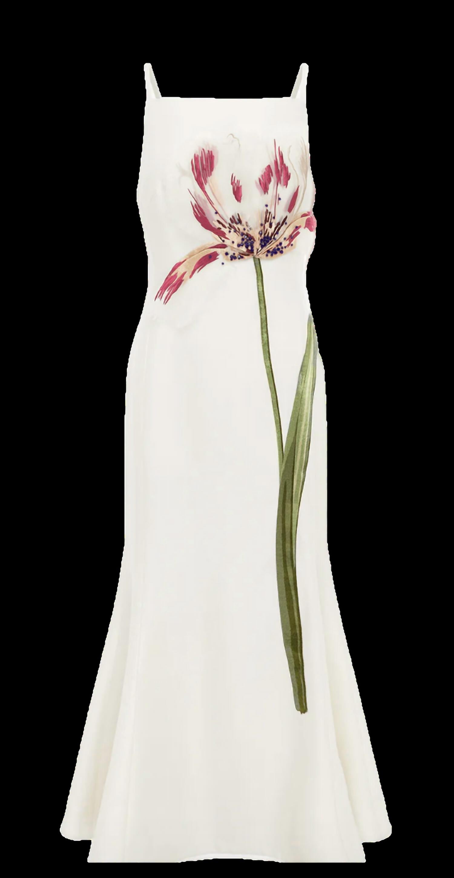 Leo Lin - Regina Embellished Midi Dress