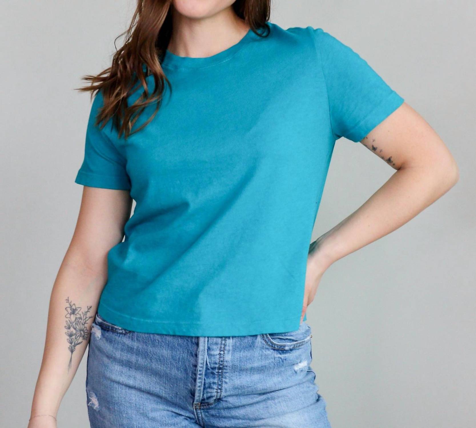 Michael Stars - Blake Cropped Jersey Tee