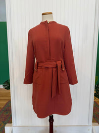 GRETCHEN SCOTT Women's Suede Swinger Dress in camel - women's dress