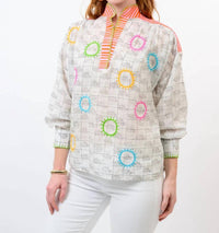 Ivy Jane - Fish In The Sun Popover Top