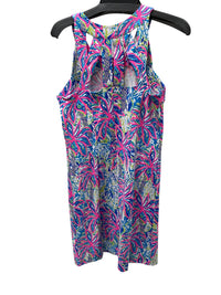 Lulu-B - Tropical Sleeveless Cutout Dress
