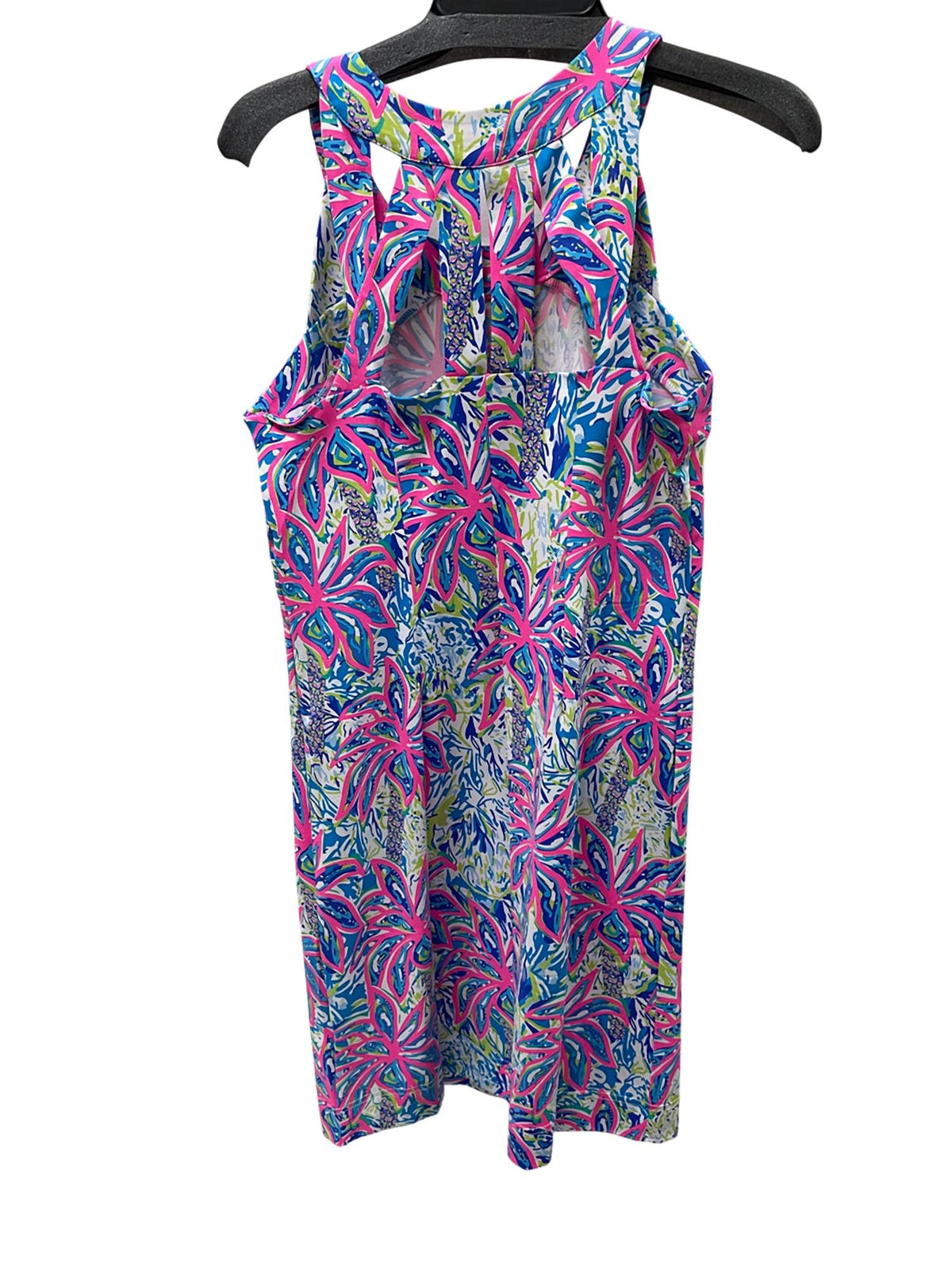 Lulu-B - Tropical Sleeveless Cutout Dress