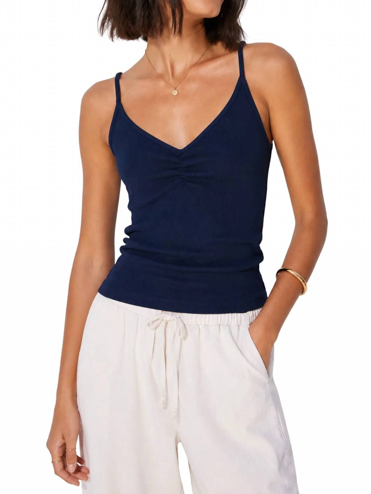 Bobi - Shirred Front Cami