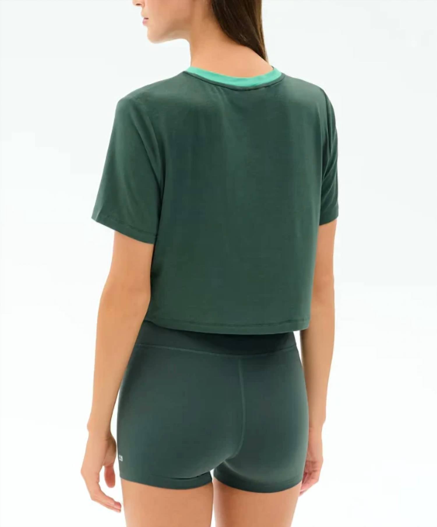 Splits59 - Djuna Crop Ringer Top