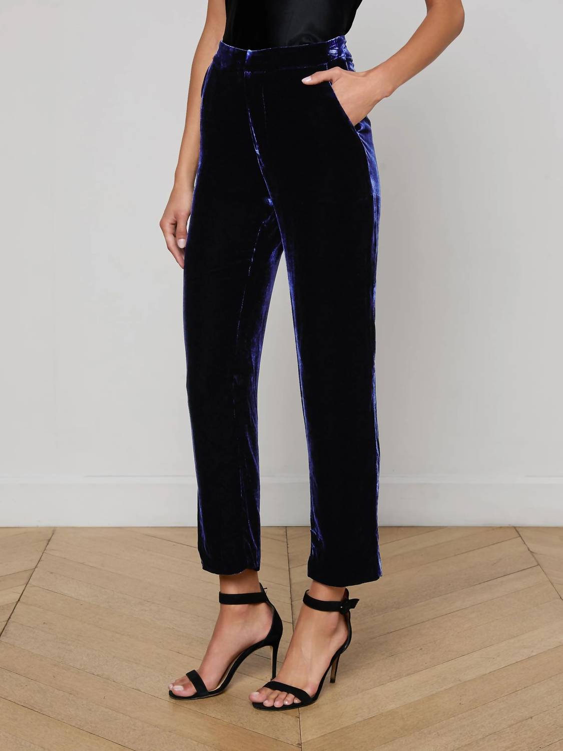 L'Agence - Rebel Velvet Trouser