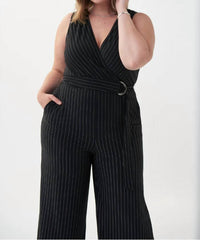 Joseph Ribkoff - Pinstripe Sleeveless Jumpsuit
