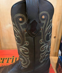 Ferrini Men's Square Toe Boot in brown - men's boots - alternate view