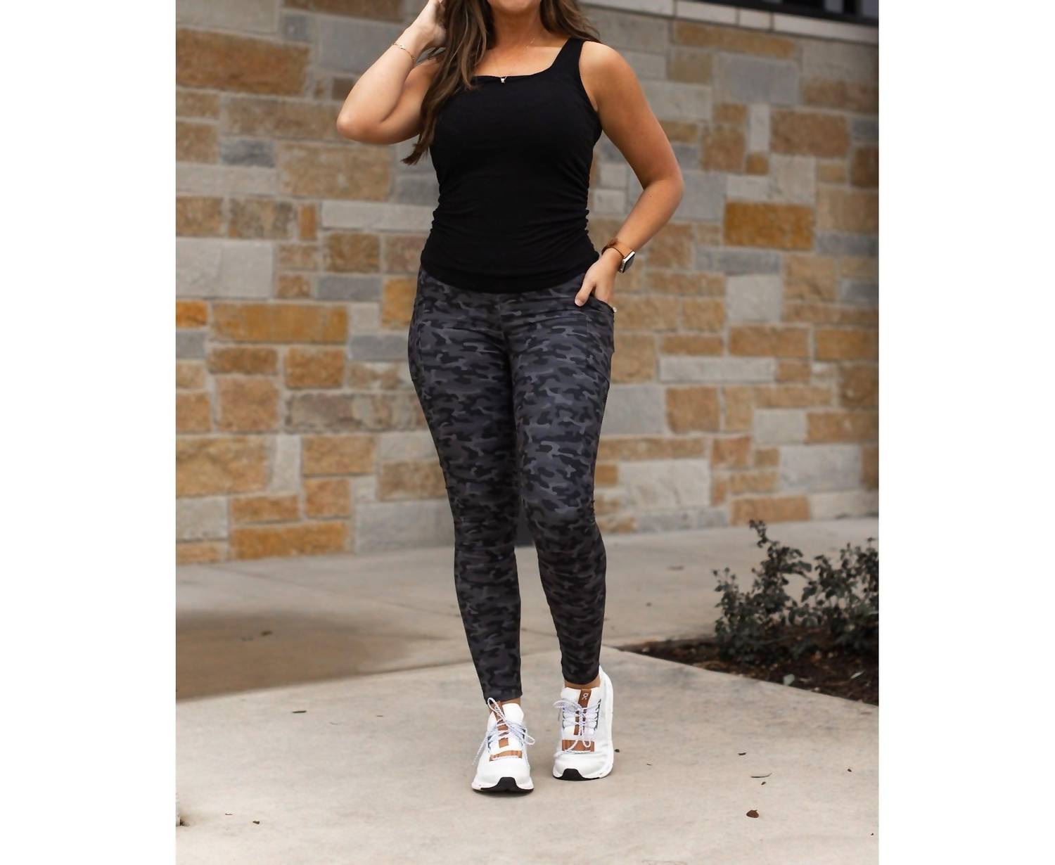 Julia Rose Maverick Full Length Leggings in camo 1 - women's pants