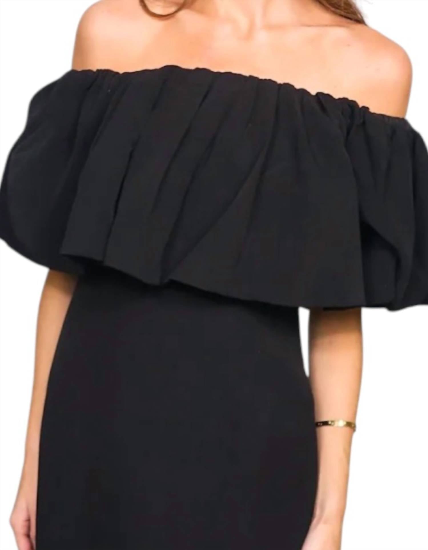Klesis - Off Shoulder Formal Dress