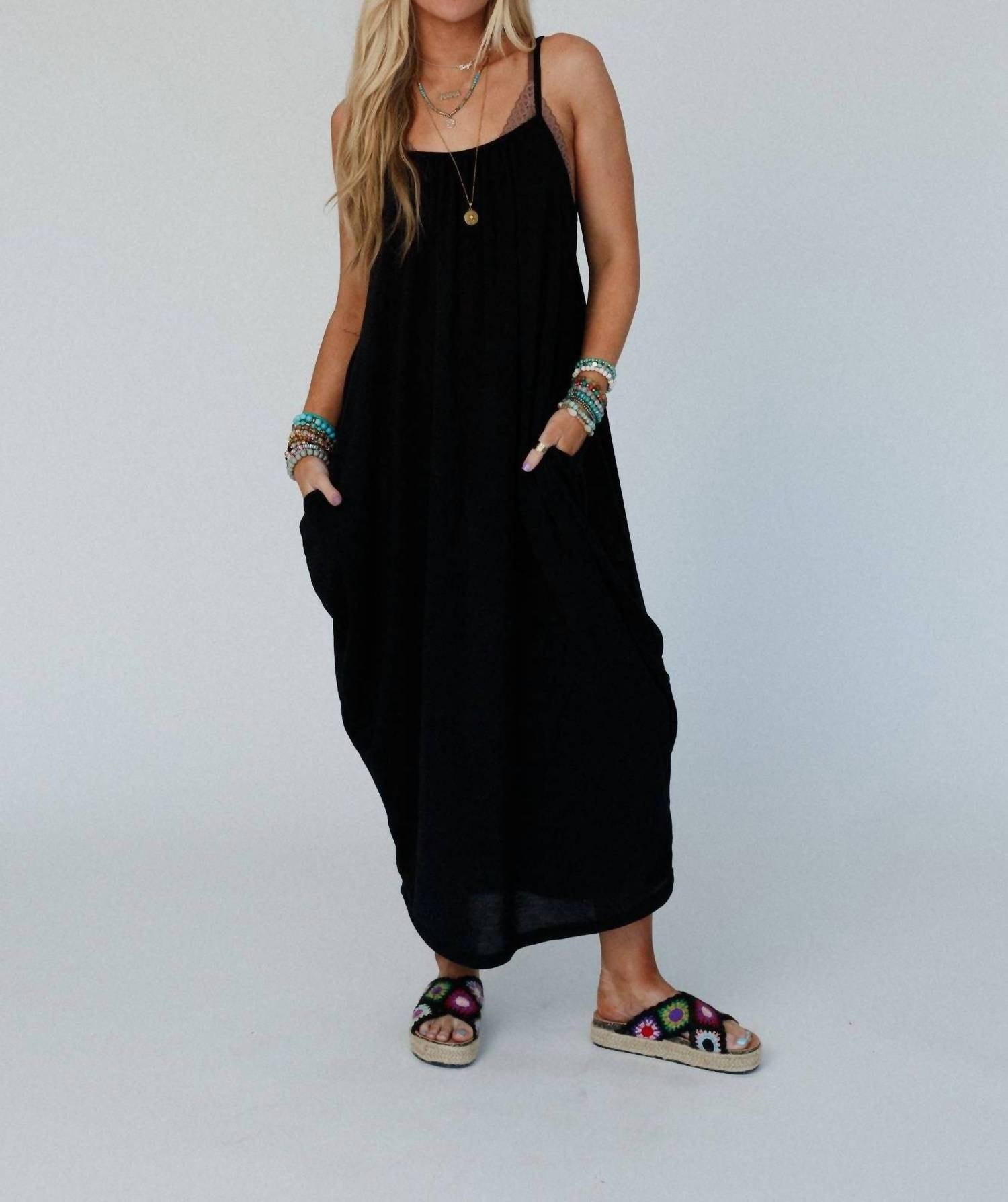 Three Bird Nest - Simple Serene Maxi Dress