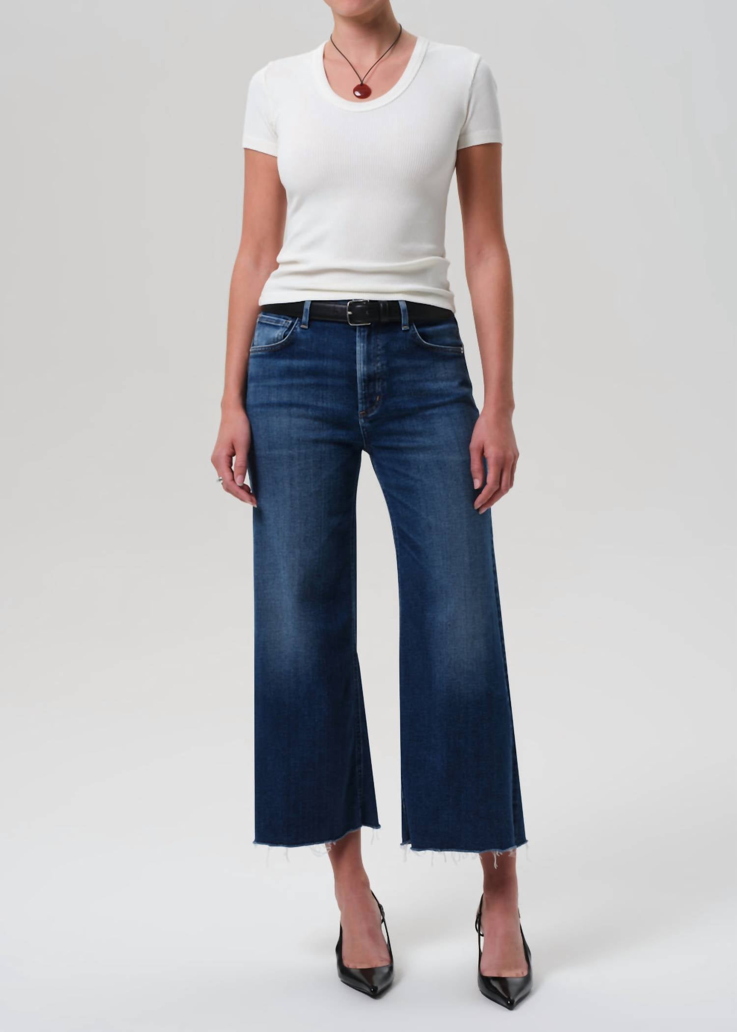 Citizens of Humanity Lyra Long Wide Jean in augusta - women's jeans