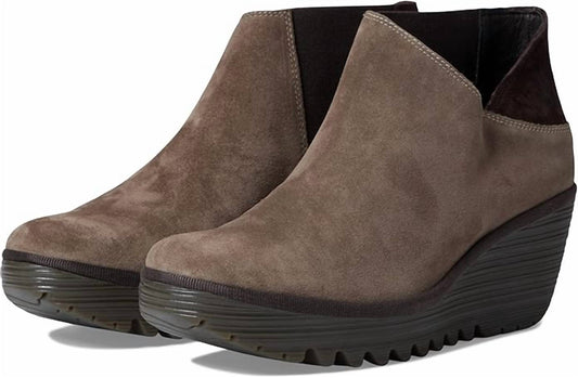 Fly London - Women's Wedge Chelsea Ankle Boots