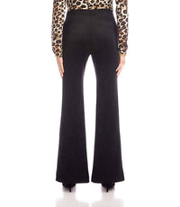 Karen Kane - Faux Suede Front Slit Pants