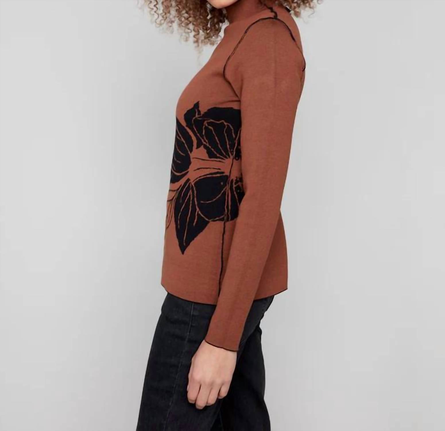 Charlie B - Gutsy Knit Reversible Mock Neck Sweater