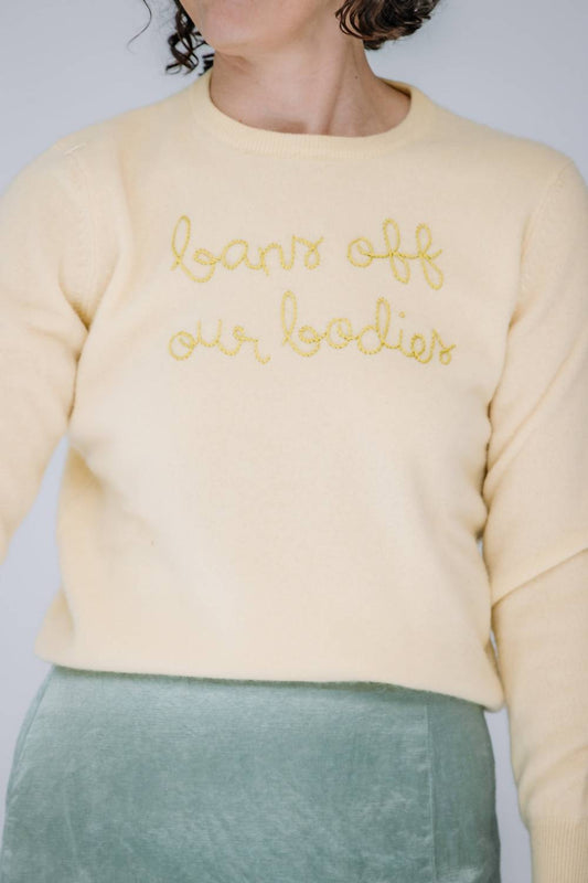 Lingua Franca - Bans Off Our Bodies Crewneck Sweater