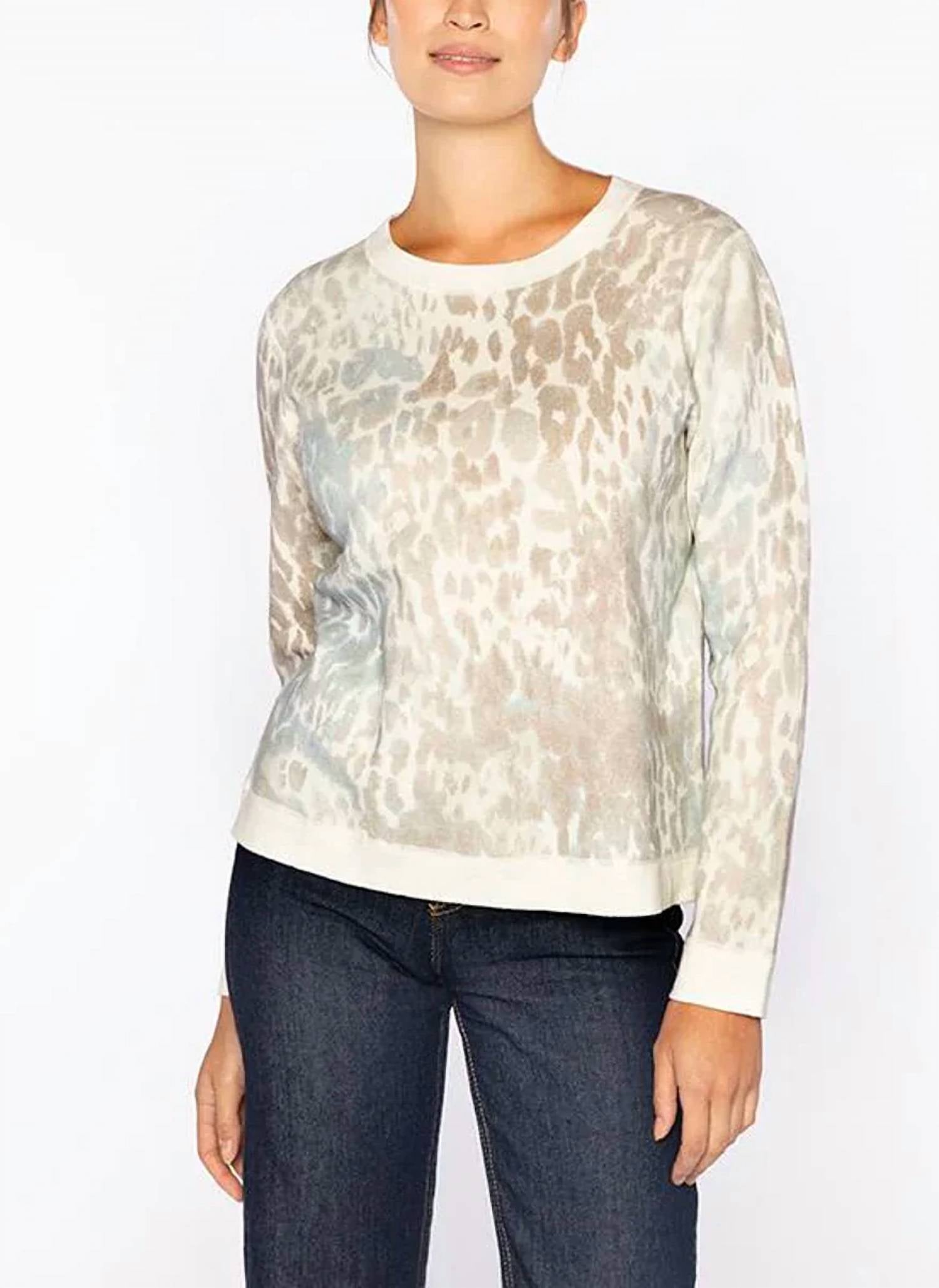 Kinross - Leopard Print Sweatshirt