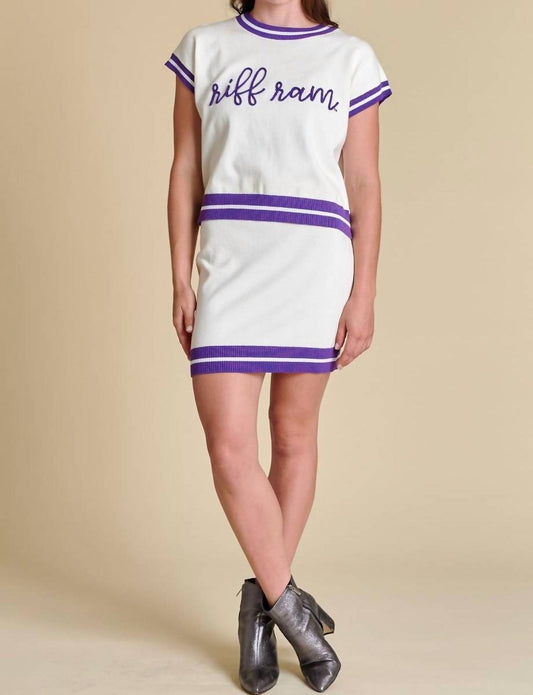 Stewart Simmons - Varsity Sweater Skirt