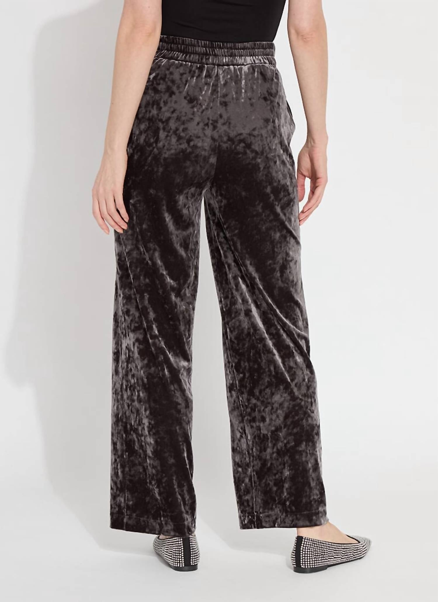 Lysse - Shay Crushed Velvet Suit Pant