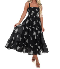 Ee:Some - Setting the Scene Embroidered Maxi Dress